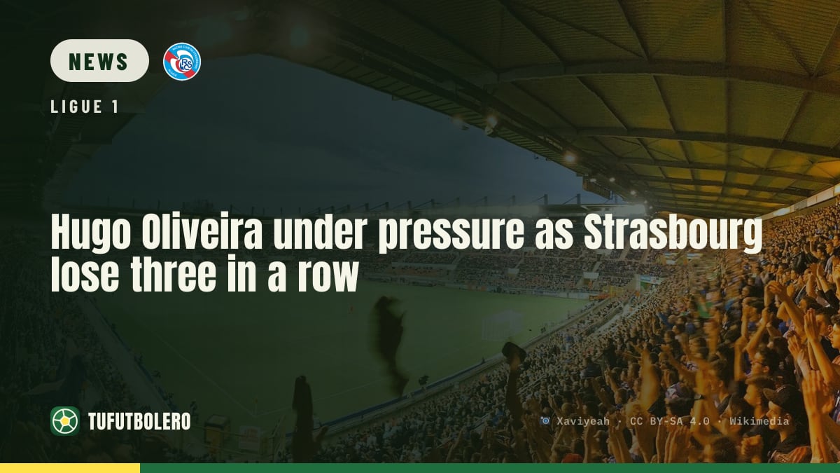 Hugo Oliveira under pressure as Strasbourg lose three in a row