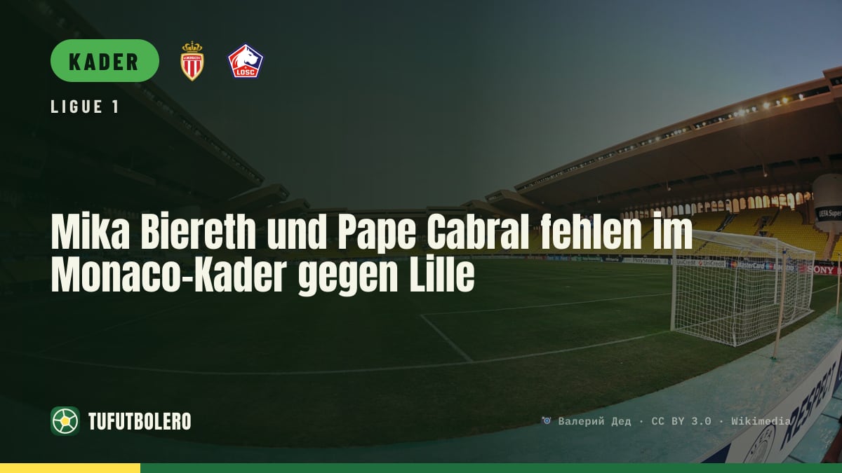 Mika Biereth und Pape Cabral fehlen im Monaco-Kader gegen Lille